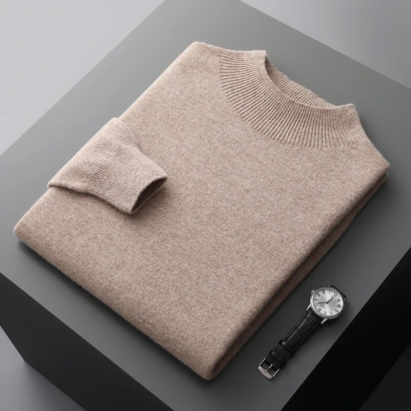 Cashmere Half Turtleneck Sweater