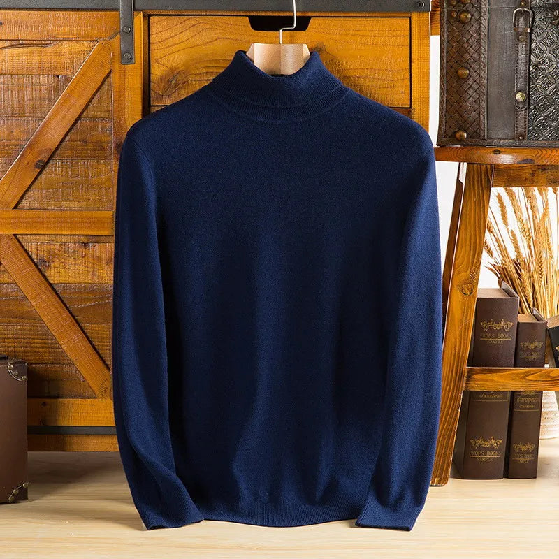 Cashmere Turtle Neck Sweater